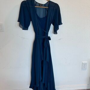 City Chic Women’s Midnight Blue Wrap Dress

Size XS (14)
